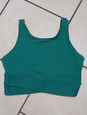 *MUST BE BUNDLED* JOYLAB Womens Size S Emerald Green Active Crop Sports Bra